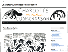Tablet Screenshot of charlotteillustration.wordpress.com