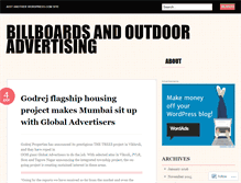 Tablet Screenshot of billboardsandoutdooradvertising.wordpress.com
