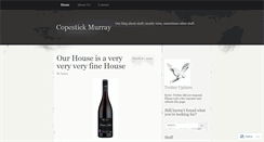Desktop Screenshot of copestickmurray.wordpress.com