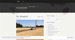 Desktop Screenshot of eastonworks.wordpress.com