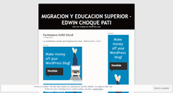 Desktop Screenshot of echoque.wordpress.com