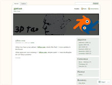 Tablet Screenshot of 3dtao.wordpress.com