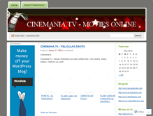 Tablet Screenshot of cinemaniatv.wordpress.com