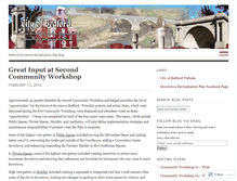 Tablet Screenshot of bedforddowntownrevitalizationplan.wordpress.com