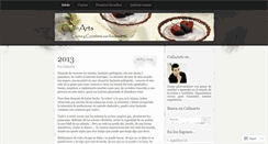 Desktop Screenshot of culinarts.wordpress.com