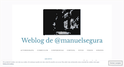 Desktop Screenshot of manuelsegura.wordpress.com