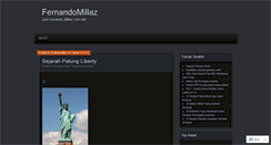 Desktop Screenshot of fernandomillaz.wordpress.com