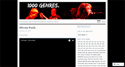 Desktop Screenshot of 1000genres.wordpress.com