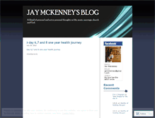 Tablet Screenshot of jaymckenney.wordpress.com