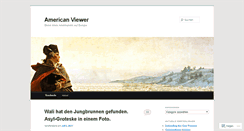 Desktop Screenshot of americanviewer.wordpress.com