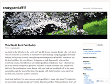 Tablet Screenshot of crazypanda911.wordpress.com