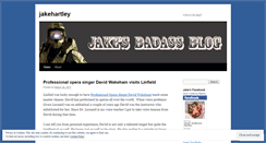 Desktop Screenshot of jakehartley.wordpress.com