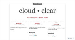 Desktop Screenshot of cloudclear.wordpress.com