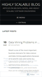 Mobile Screenshot of highlyscalable.wordpress.com