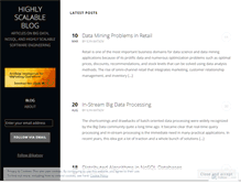 Tablet Screenshot of highlyscalable.wordpress.com