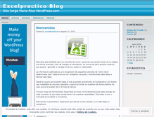 Tablet Screenshot of excelpractico.wordpress.com