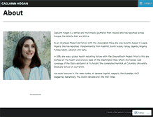 Tablet Screenshot of caelainnhogan.wordpress.com