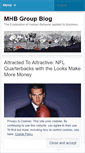 Mobile Screenshot of mhbgroupblog.wordpress.com