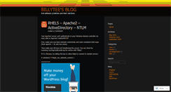 Desktop Screenshot of billytee.wordpress.com