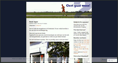 Desktop Screenshot of gertgaat.wordpress.com