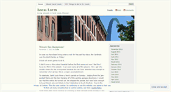 Desktop Screenshot of locallouis.wordpress.com