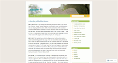 Desktop Screenshot of chapter18.wordpress.com