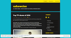 Desktop Screenshot of nshawcine.wordpress.com