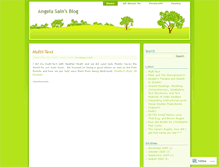 Tablet Screenshot of angelanicole88.wordpress.com