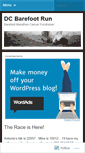 Mobile Screenshot of dcbarefootrun.wordpress.com