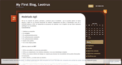 Desktop Screenshot of leotrux.wordpress.com