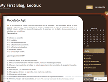 Tablet Screenshot of leotrux.wordpress.com