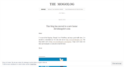 Desktop Screenshot of mogolog.wordpress.com