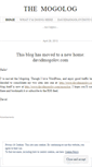 Mobile Screenshot of mogolog.wordpress.com