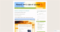 Desktop Screenshot of anaedream.wordpress.com