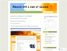 Tablet Screenshot of anaedream.wordpress.com