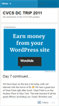 Mobile Screenshot of cvcsdctrip.wordpress.com
