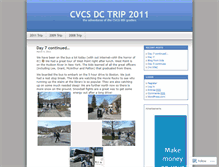 Tablet Screenshot of cvcsdctrip.wordpress.com