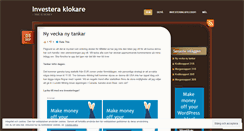 Desktop Screenshot of investeraren.wordpress.com