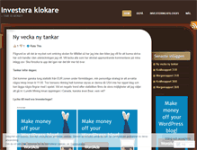 Tablet Screenshot of investeraren.wordpress.com