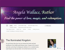 Tablet Screenshot of angelawallace.wordpress.com