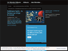 Tablet Screenshot of mondeailleurs.wordpress.com