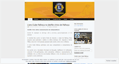 Desktop Screenshot of lionsclube.wordpress.com