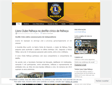 Tablet Screenshot of lionsclube.wordpress.com