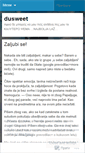 Mobile Screenshot of dusweetdotcom.wordpress.com