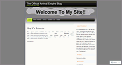 Desktop Screenshot of animalempire.wordpress.com