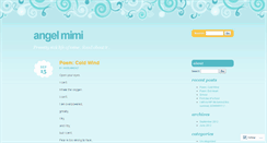 Desktop Screenshot of angelmimi2427.wordpress.com