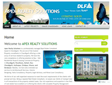 Tablet Screenshot of apexrealtysolutions.wordpress.com