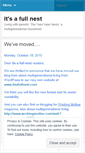 Mobile Screenshot of itsafullnest.wordpress.com