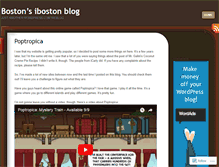 Tablet Screenshot of bostonsibostonblog.wordpress.com