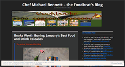 Desktop Screenshot of foodbrat.wordpress.com